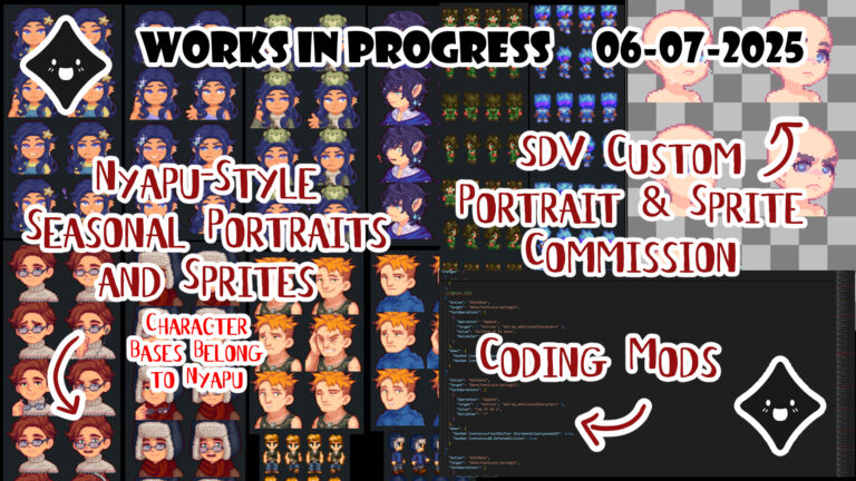 Works In Progress 06-07-25