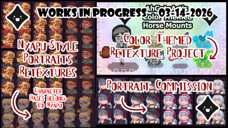 Works In Progress 03-14-2026