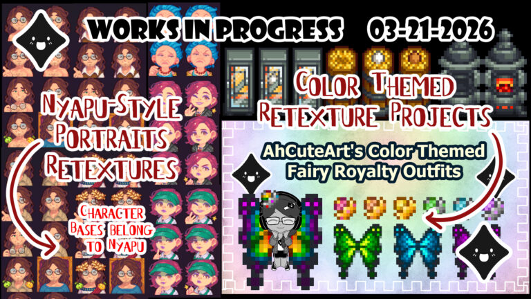 Works In Progress 03-21-2026